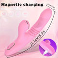 Vibrador mas succión de clitoris