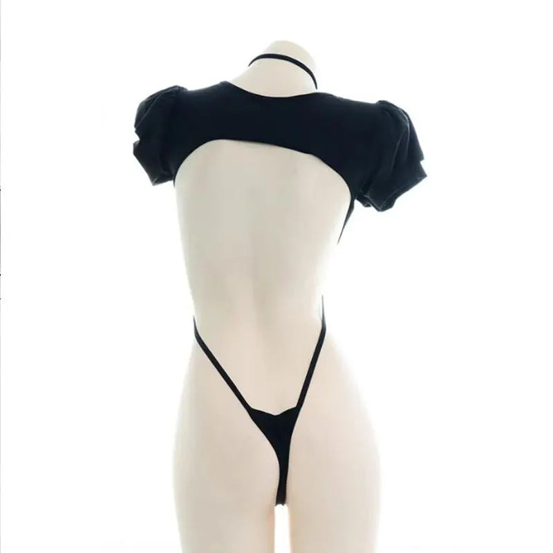 Conjunto midnight Desire - Lenceria sensual con ligas